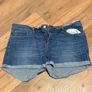 Levi's Blue Jean Shorts for Women